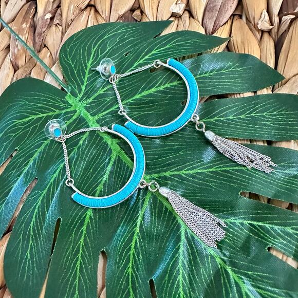 BOGO FREE EARTHBOUND BOHEMIAN DANGLE TASSEL EARRINGS - Picture 1 of 4